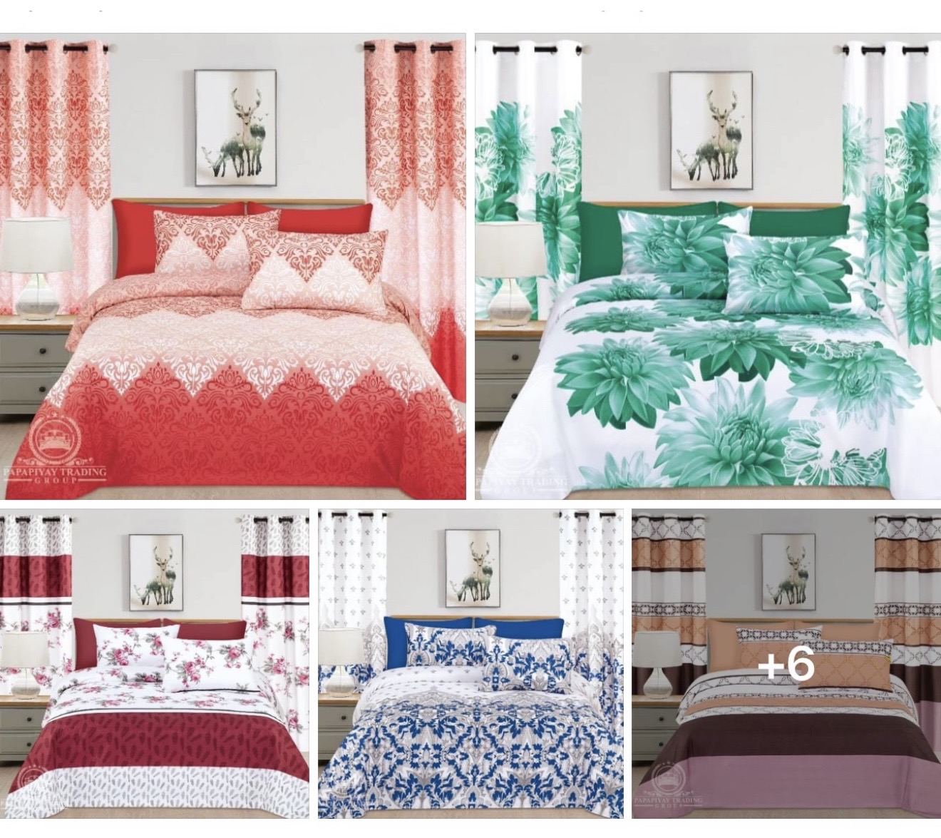 8-Piece Bed Sheet Set (Draps King Size)
