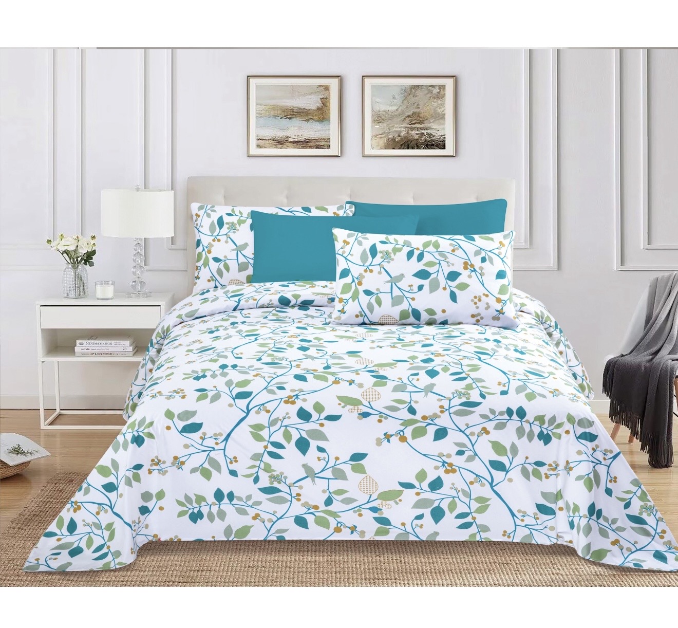 6-Piece Bed Sheet Set (Draps Queen Size)